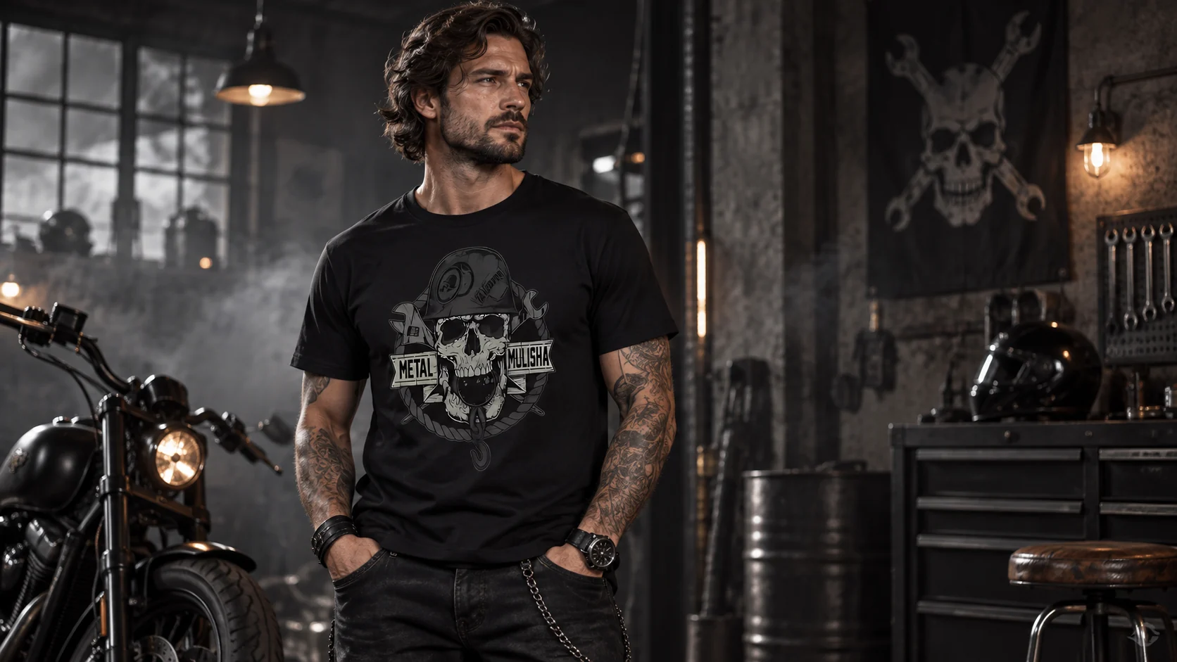 Built to Ride graphic T-shirt campaign