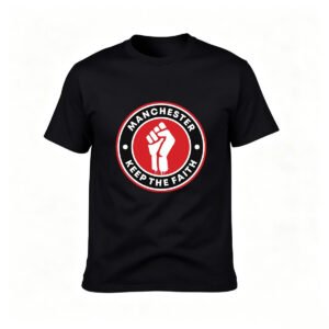 Manchester Keep The Faith Men's T-Shirt Fan Gift