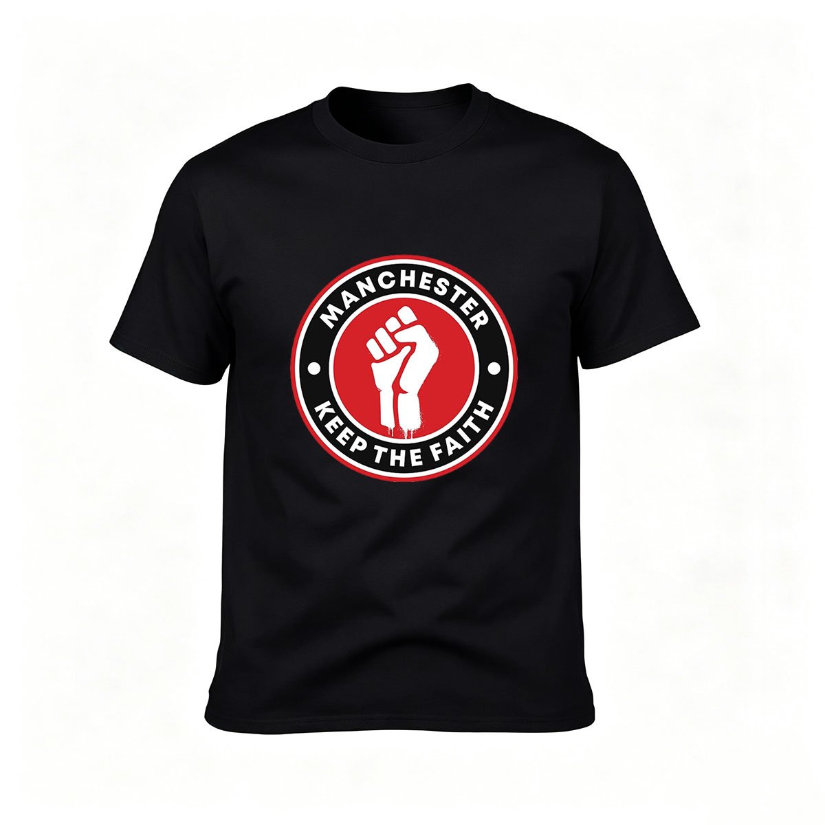 Manchester Keep The Faith Men's T-Shirt Fan Gift