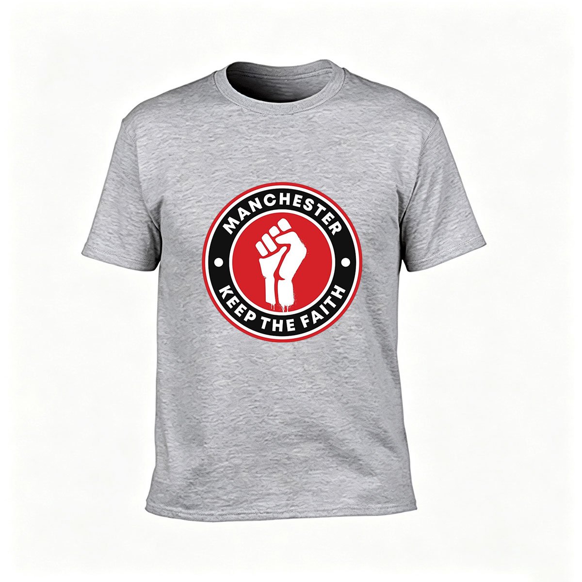 Manchester Keep The Faith Men's T-Shirt Fan Gift - Image 3
