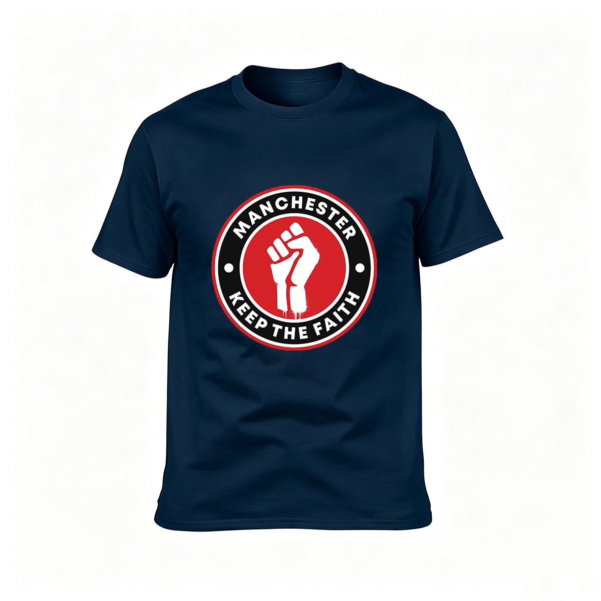 Manchester Keep The Faith Men's T-Shirt Fan Gift - Image 6