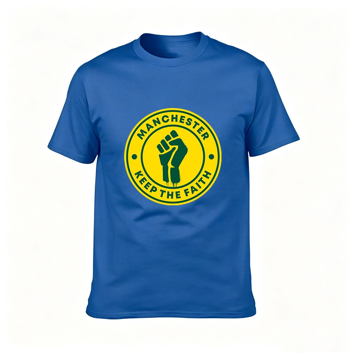 Manchester Keep The Faith Men's T-Shirt Gift for Fans - Image 4