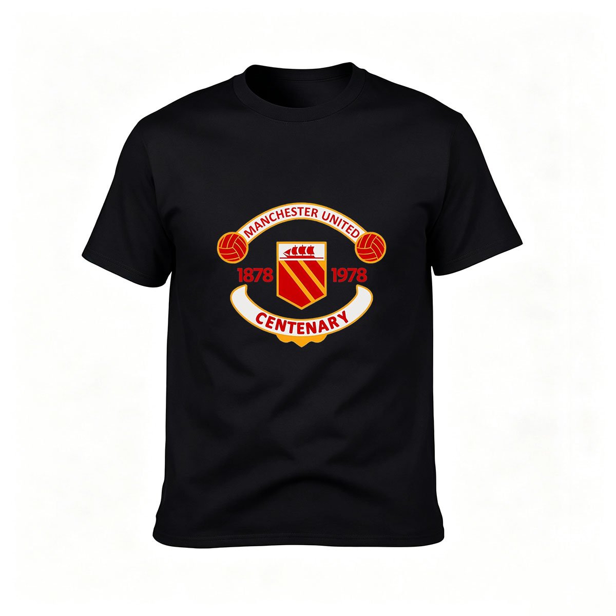 Manchester United Centenary 1878 1978 Men's T-Shirt