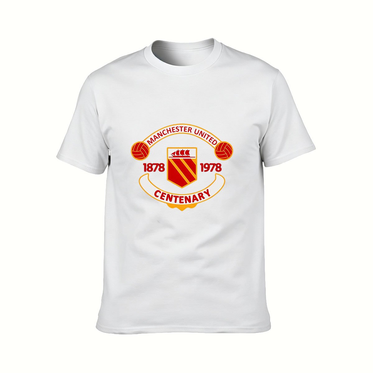 Manchester United Centenary 1878 1978 Men's T-Shirt - Image 2
