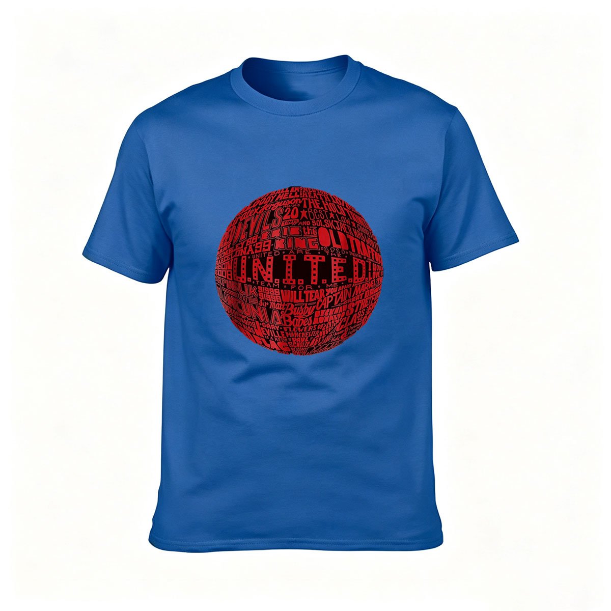 United Football Club Logo Men's T-Shirt Gift for Fans - Image 4