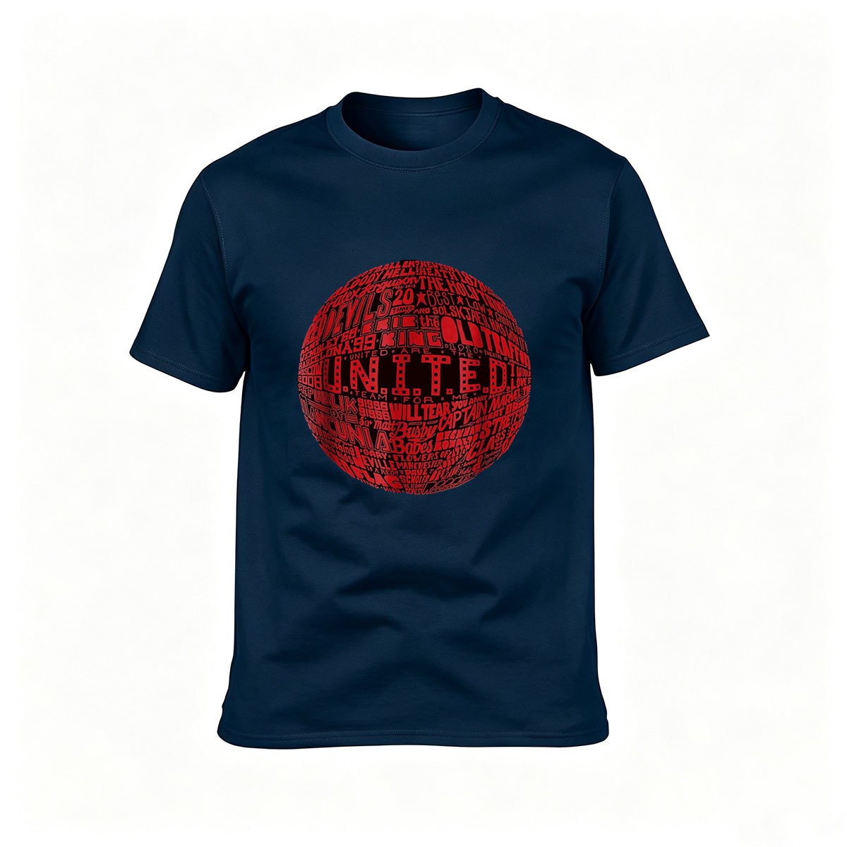 United Football Club Logo Men's T-Shirt Gift for Fans - Image 6