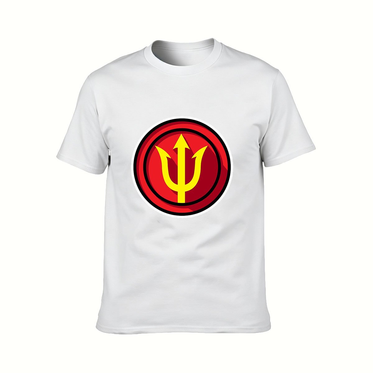 Aquaman Symbol T-Shirt Men's Superhero Graphic Tee Gift - Image 2