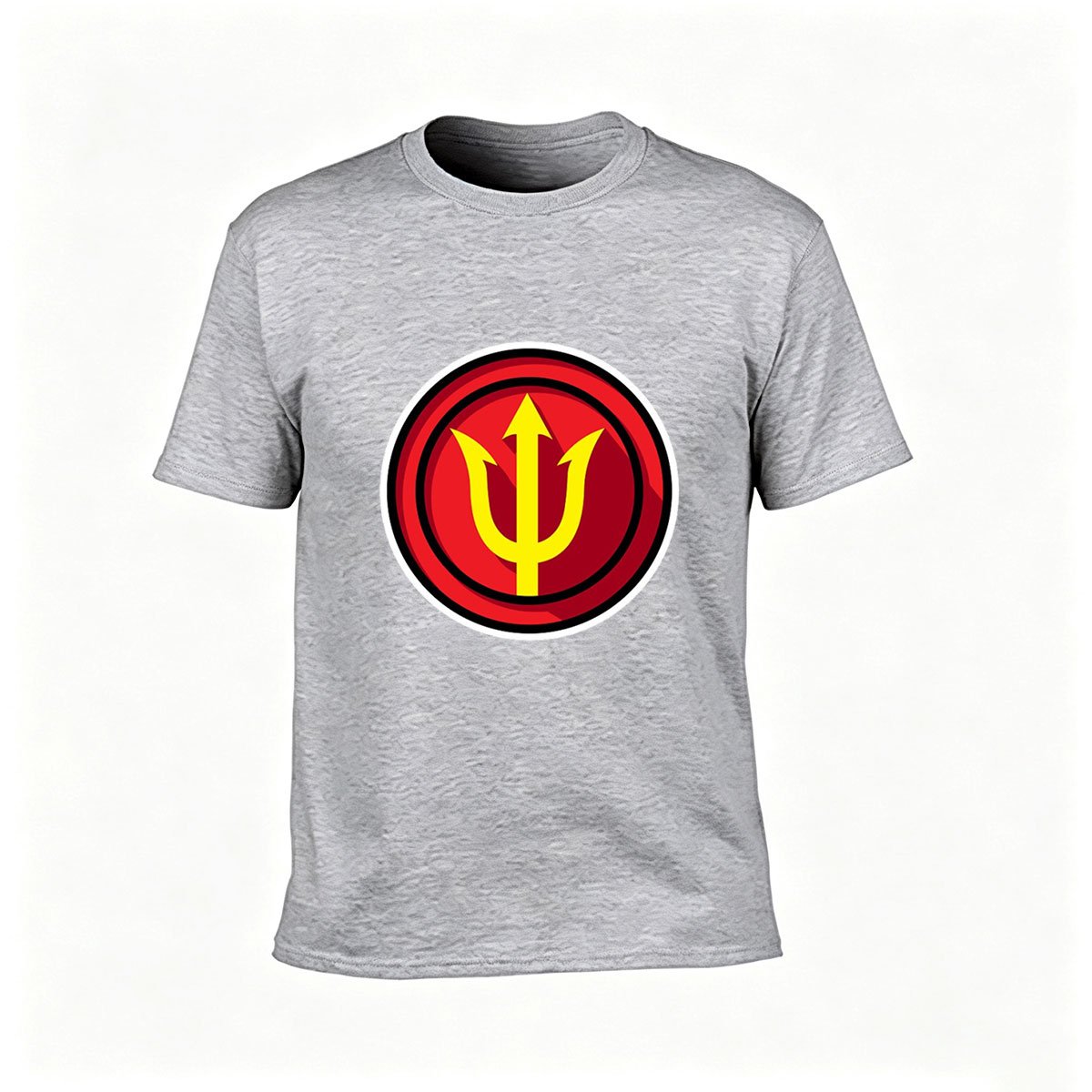 Aquaman Symbol T-Shirt Men's Superhero Graphic Tee Gift - Image 3