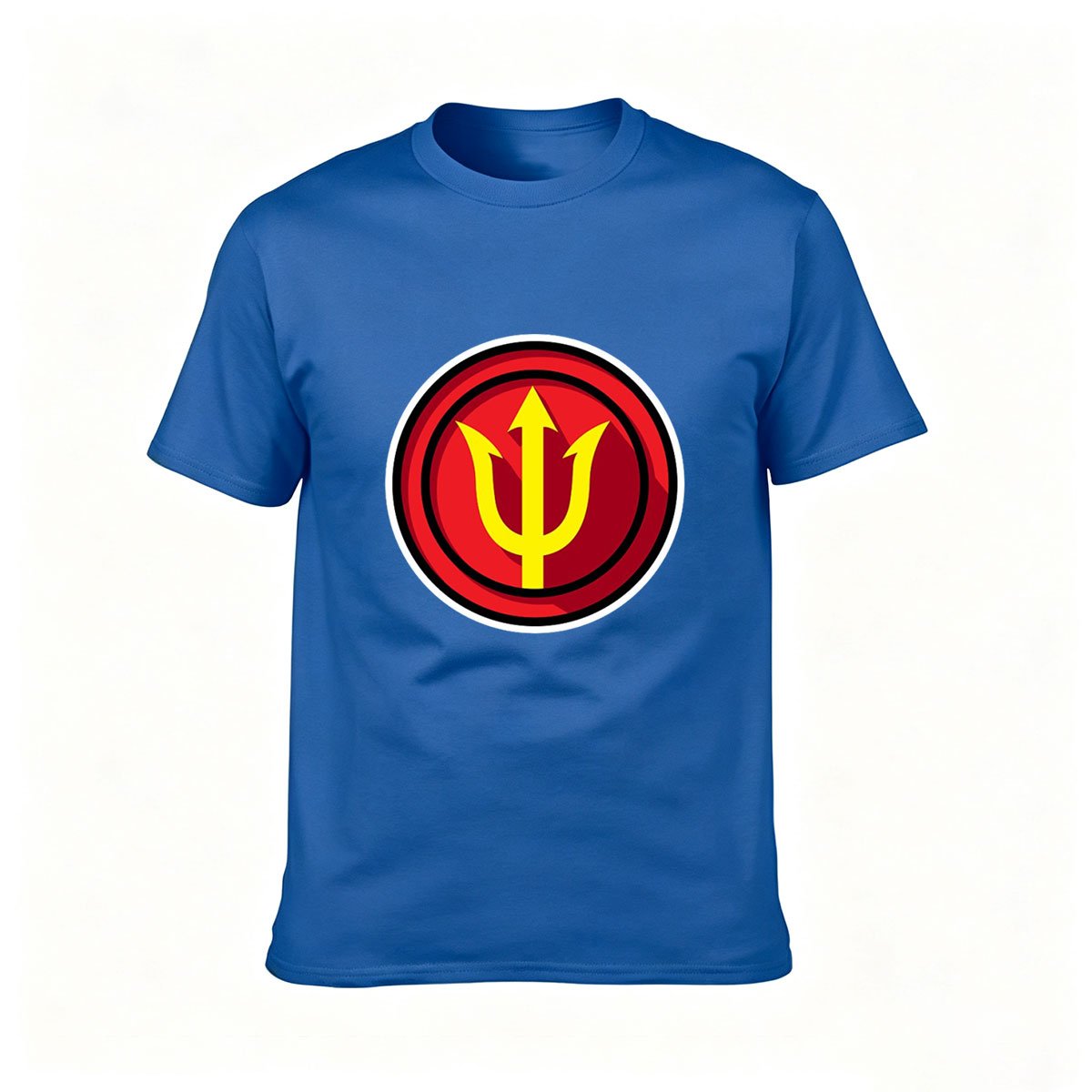 Aquaman Symbol T-Shirt Men's Superhero Graphic Tee Gift - Image 4