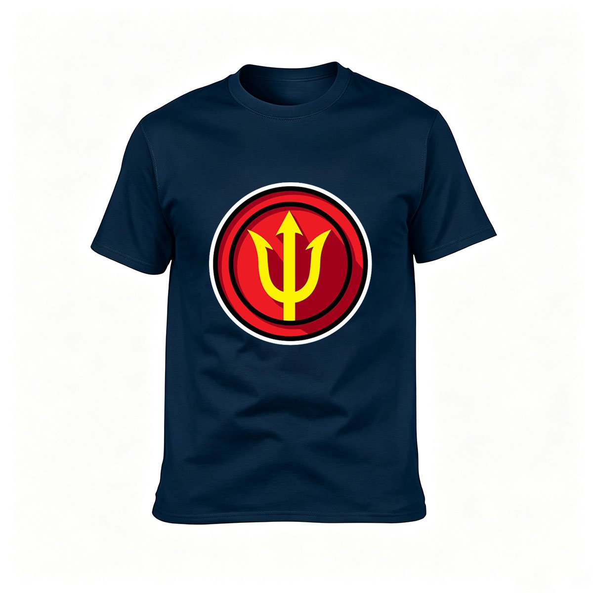 Aquaman Symbol T-Shirt Men's Superhero Graphic Tee Gift - Image 6