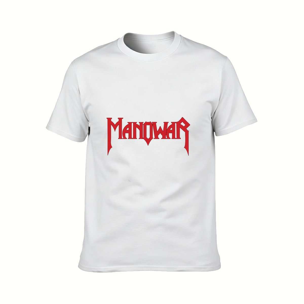 Manowar Logo T-Shirt Men's Heavy Metal Band Tee Gift - Image 2