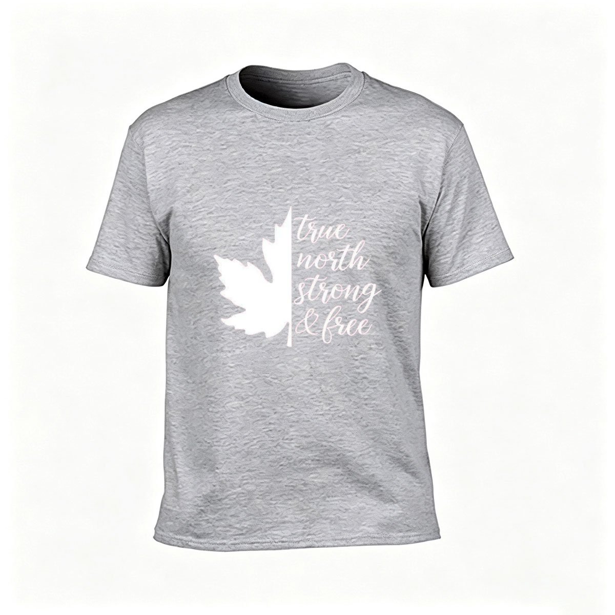 True North Strong Free Maple Leaf Canada T-Shirt Men Women Gift - Image 3