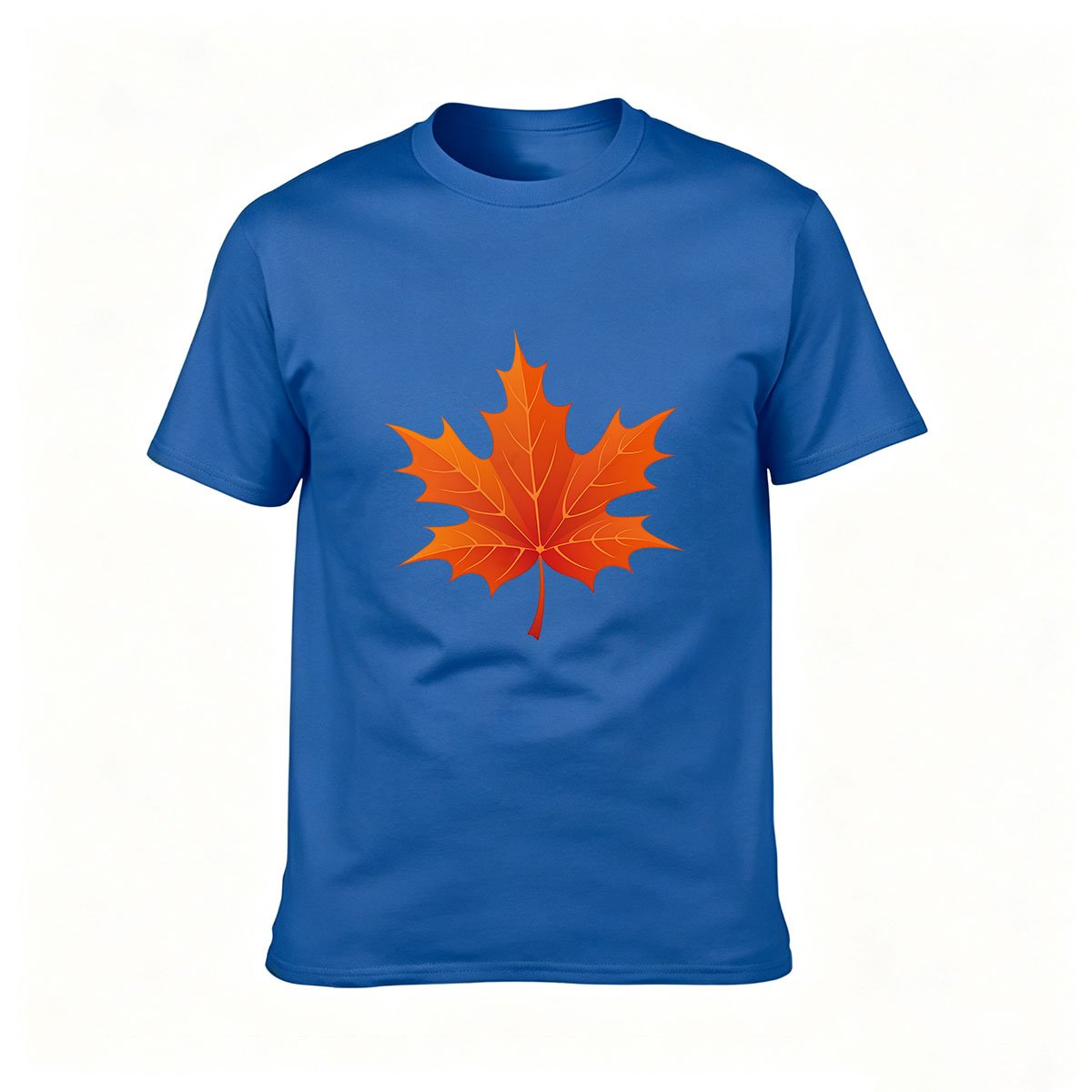 Men's Autumn Maple Leaf T-Shirt Fall Season Gift Wear - Image 4