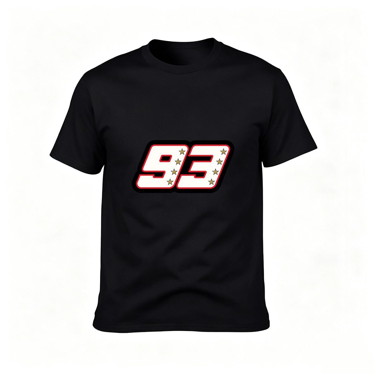 93 Number Stars Design Men's T-Shirt Casual Gift Wear