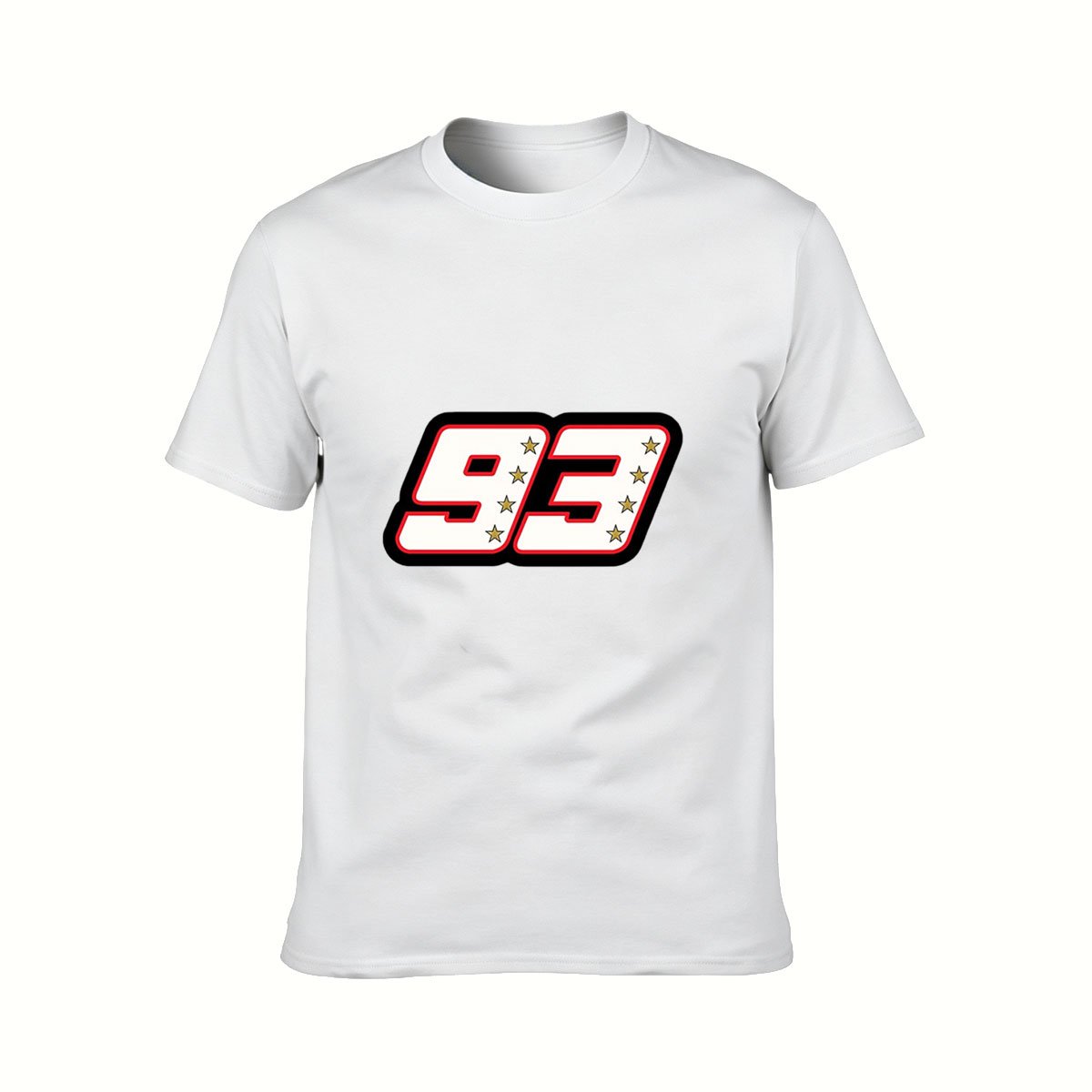 93 Number Stars Design Men's T-Shirt Casual Gift Wear - Image 2