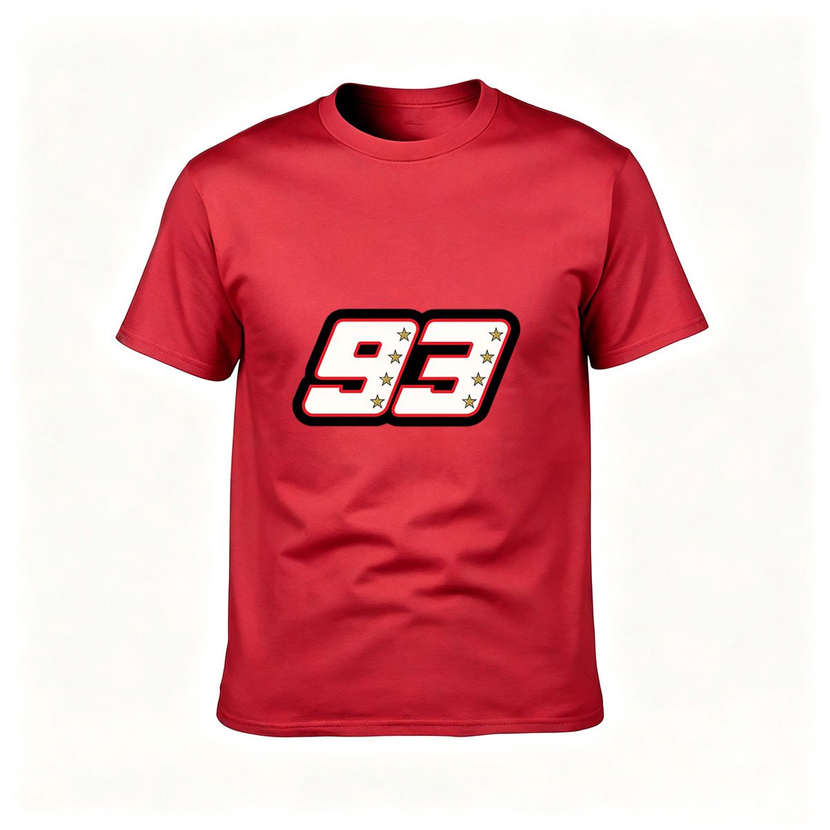 93 Number Stars Design Men's T-Shirt Casual Gift Wear - Image 5