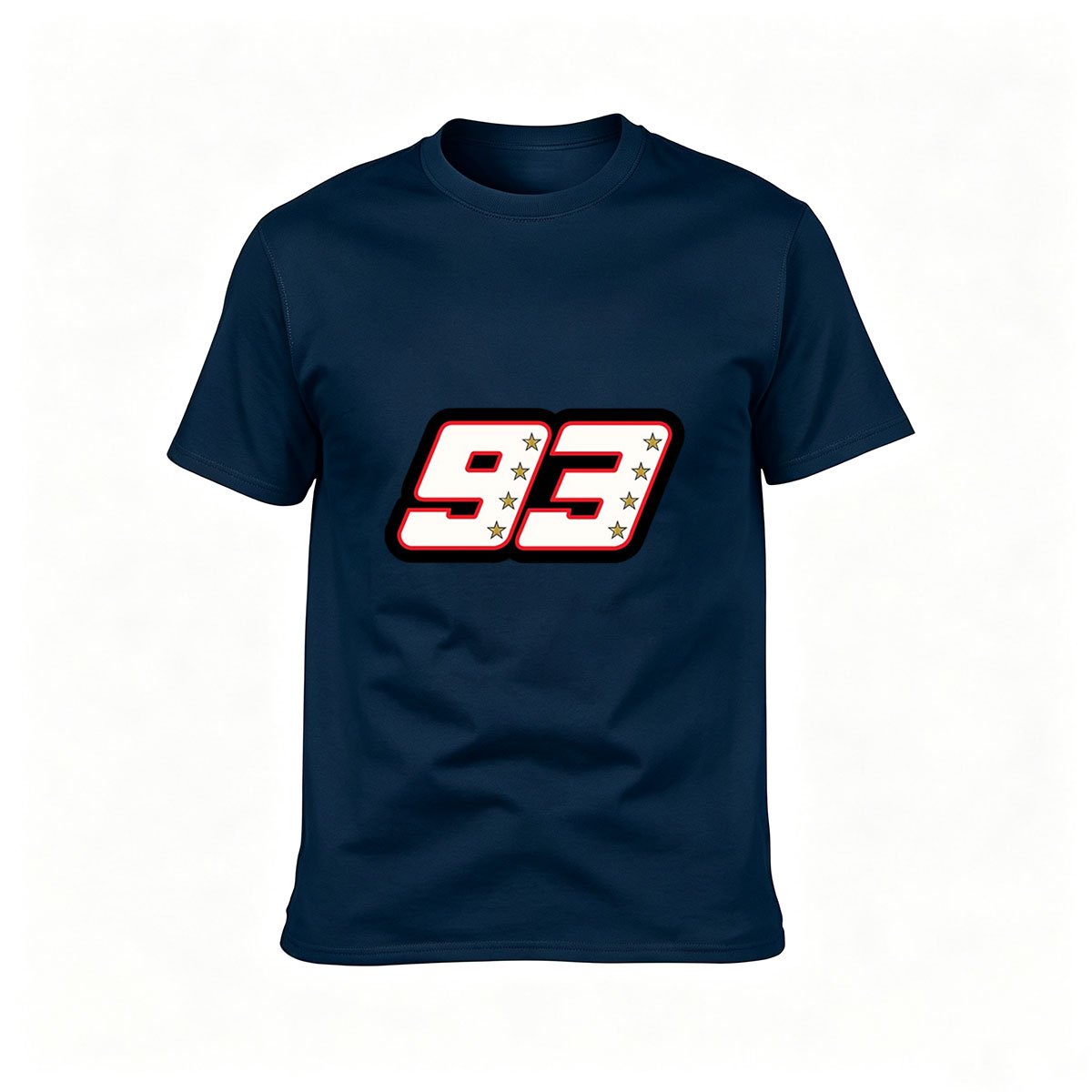 93 Number Stars Design Men's T-Shirt Casual Gift Wear - Image 6