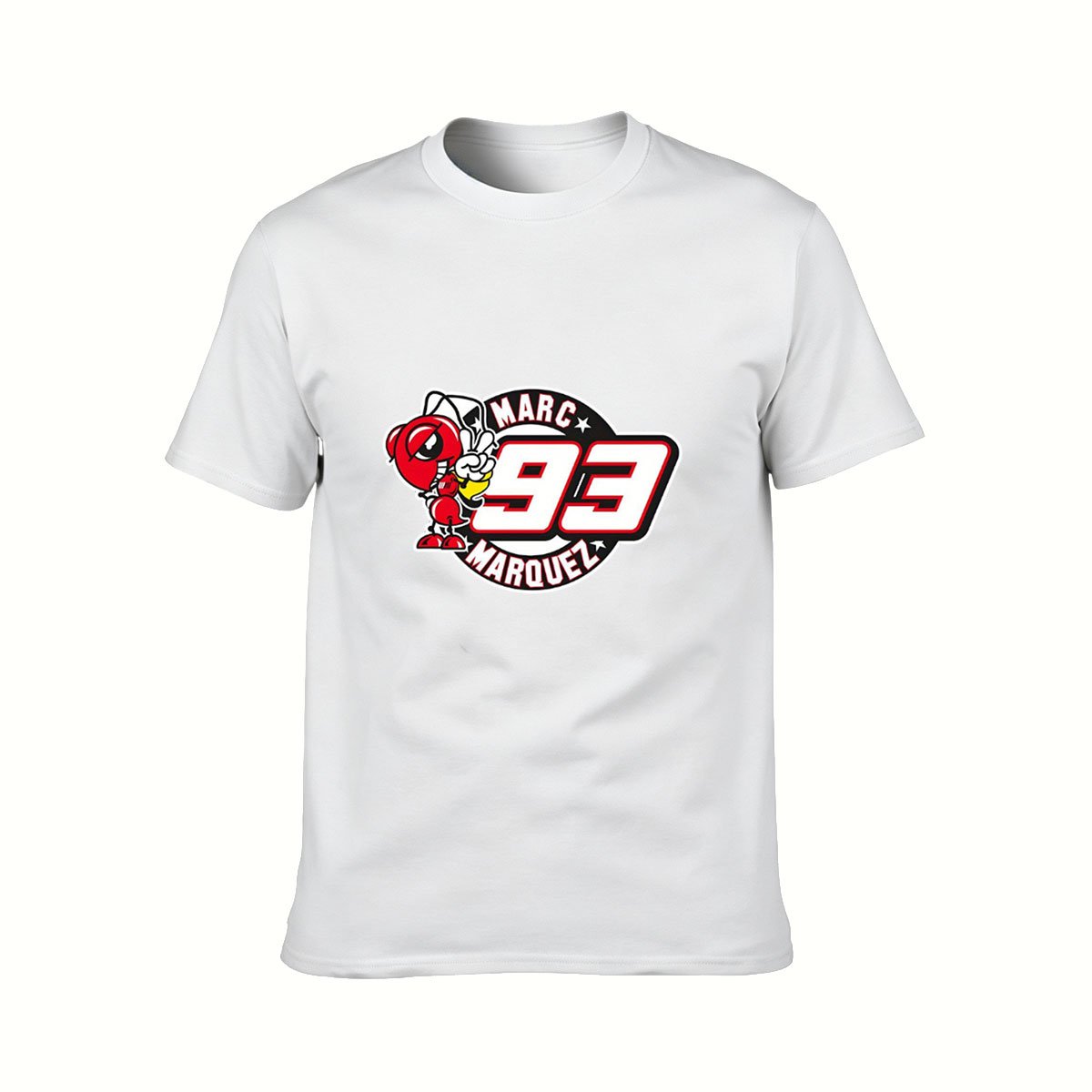 Marc Marquez 93 MotoGP Racing T-Shirt Men's Gift Wear - Image 2