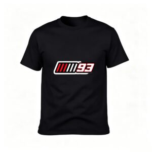 Mens T-Shirt 93 Racing Logo Design Sporty Gift for Fans