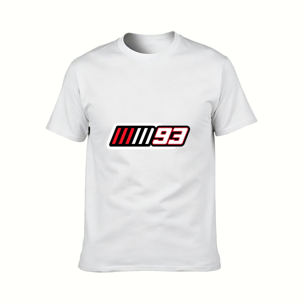 Mens T-Shirt 93 Racing Logo Design Sporty Gift for Fans - Image 2