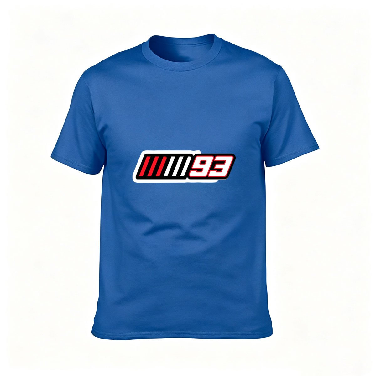 Mens T-Shirt 93 Racing Logo Design Sporty Gift for Fans - Image 4