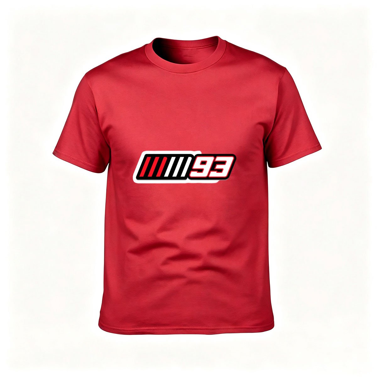 Mens T-Shirt 93 Racing Logo Design Sporty Gift for Fans - Image 5