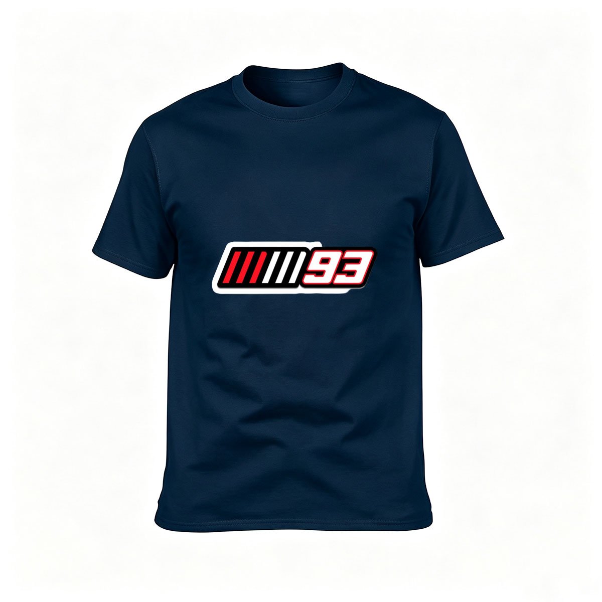 Mens T-Shirt 93 Racing Logo Design Sporty Gift for Fans - Image 6