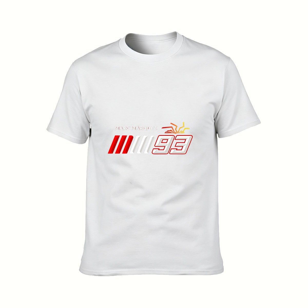 Marc Marquez 93 MotoGP Racing Men's T-Shirt Gift - Image 2