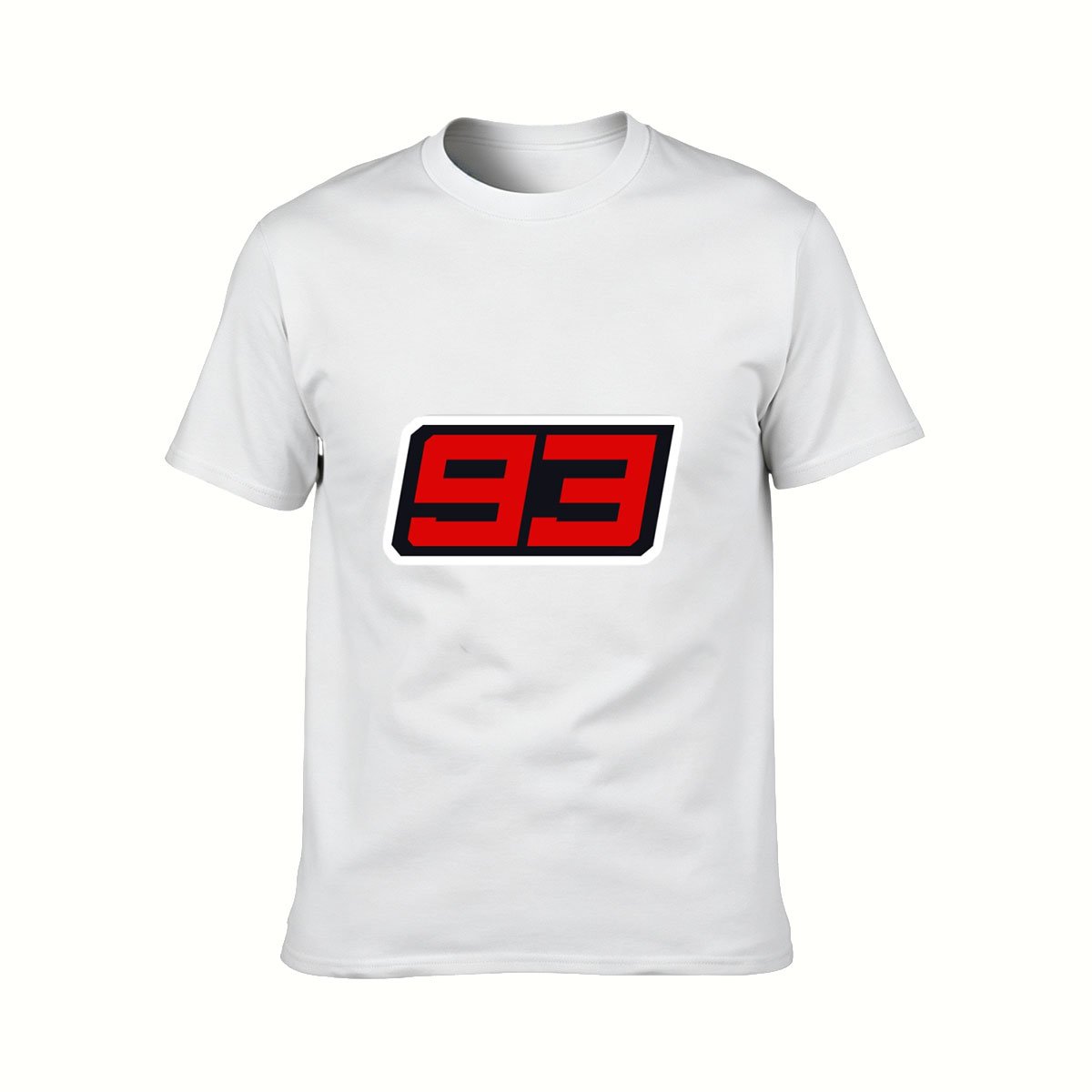 93 Number Print Men's T-Shirt Casual Gift Wear - Image 2