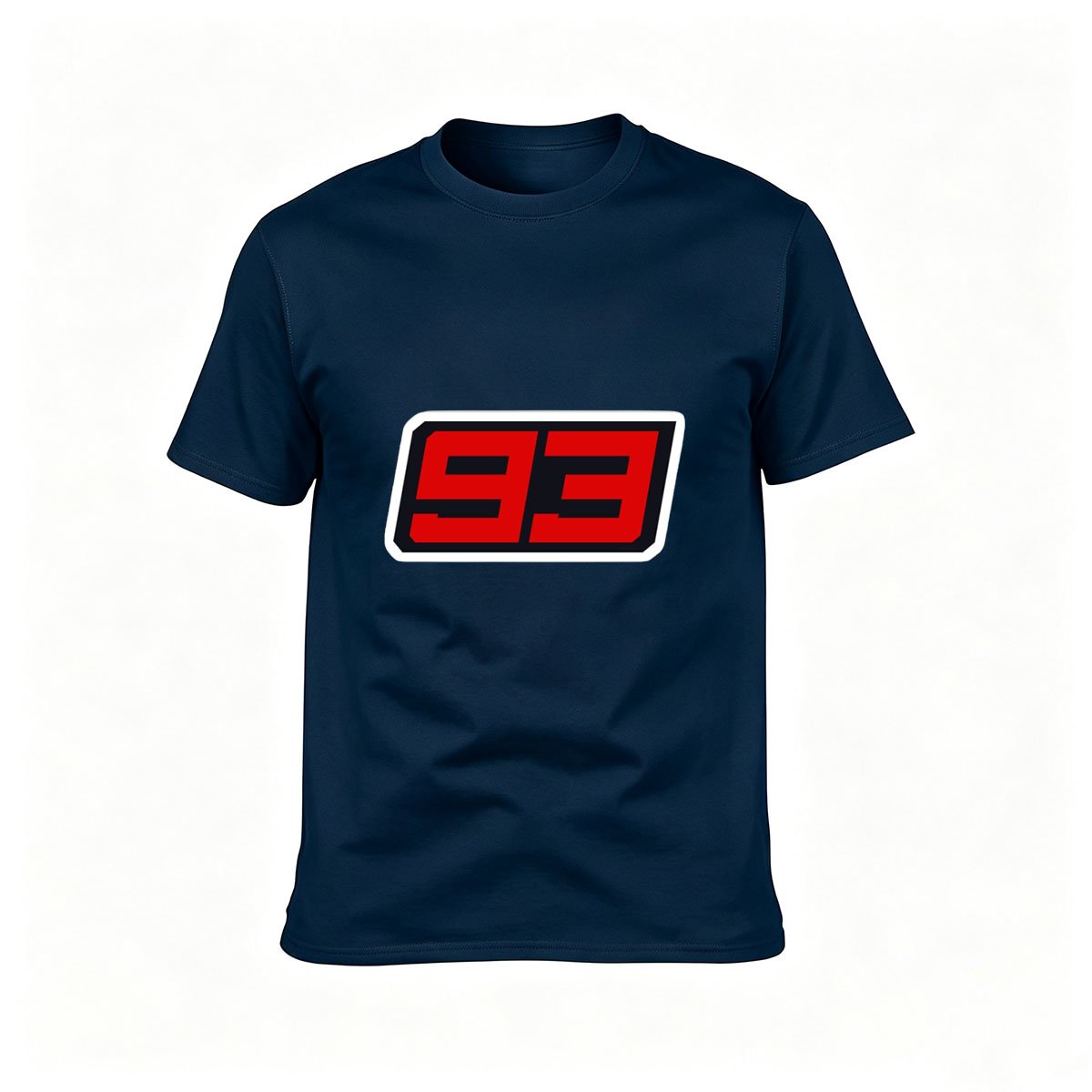 93 Number Print Men's T-Shirt Casual Gift Wear - Image 6