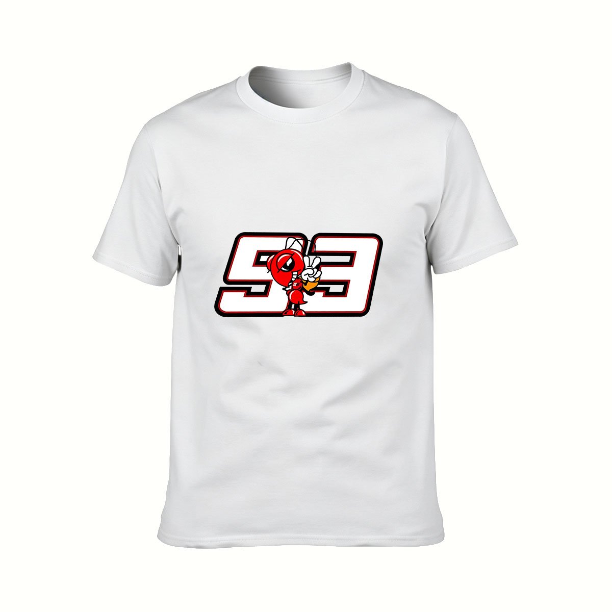 93 Number Cartoon Character Men's T-Shirt Gift for Fans - Image 2