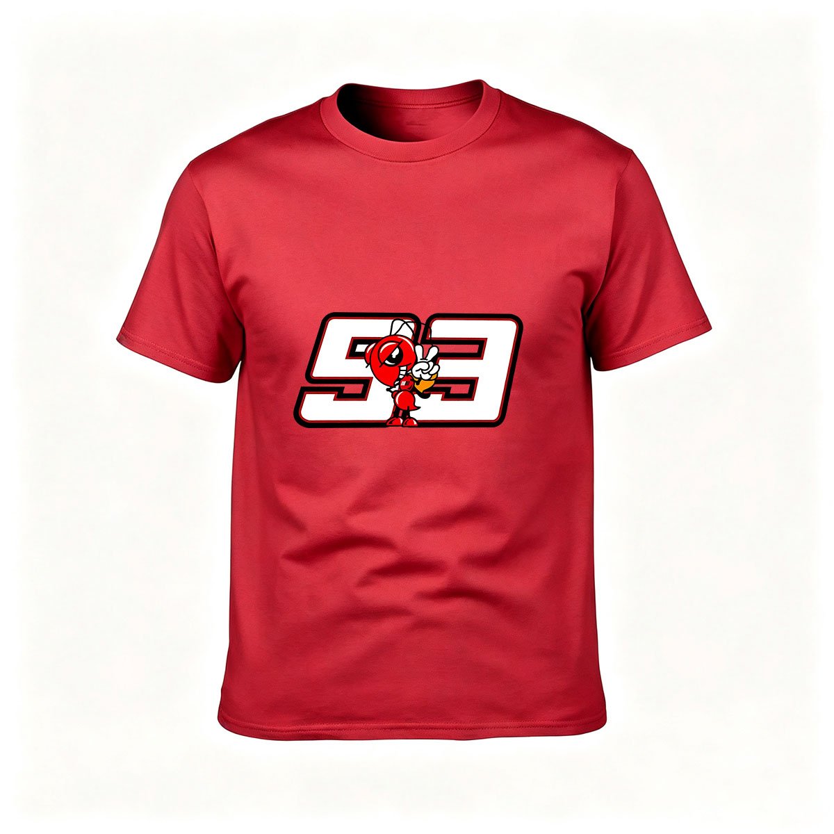 93 Number Cartoon Character Men's T-Shirt Gift for Fans - Image 5