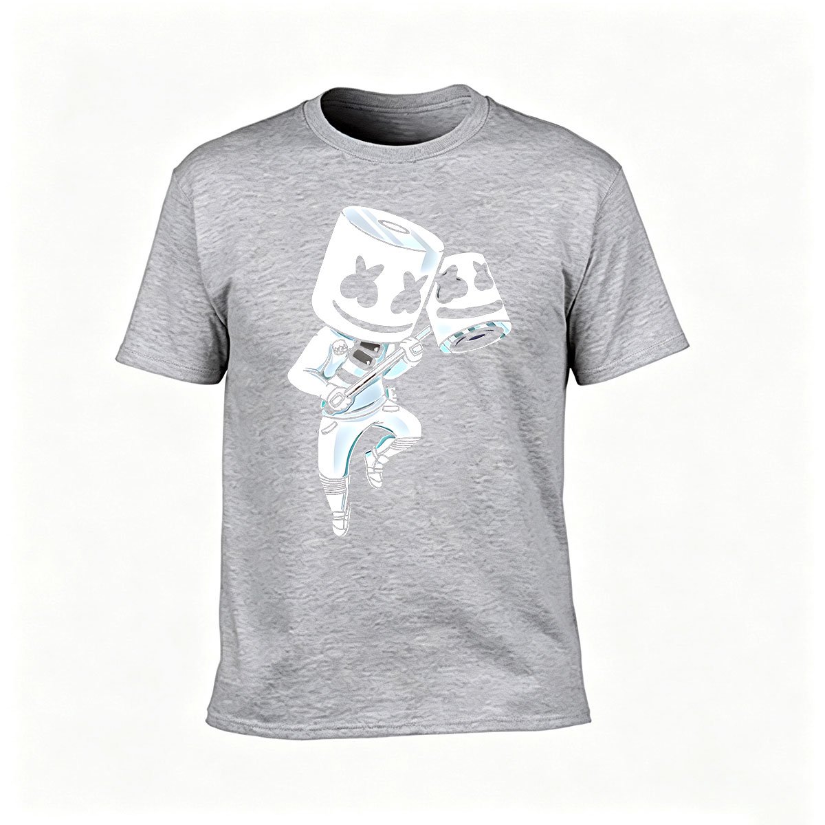 Marshmello DJ Character Men's T-Shirt Music Gift Wear - Image 3