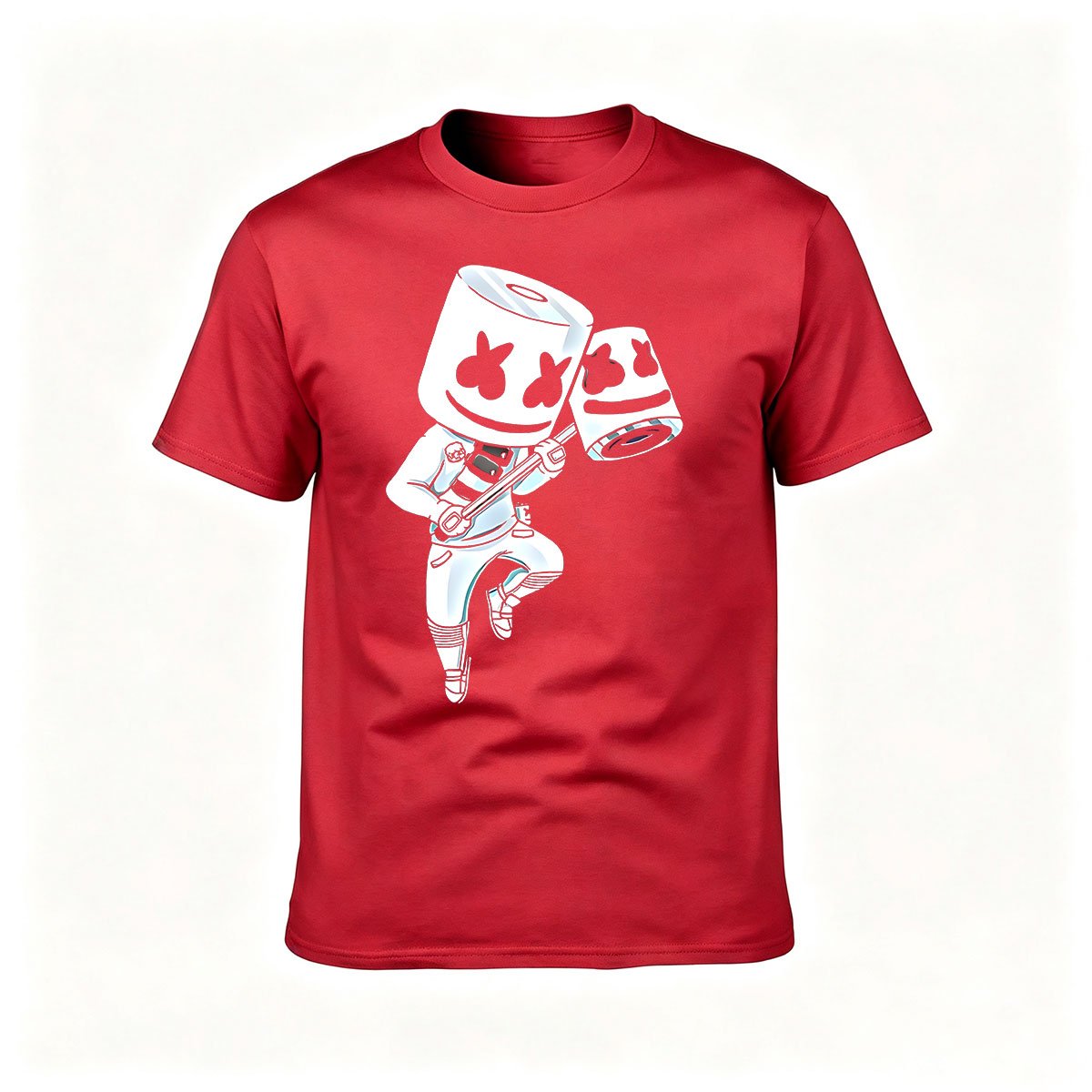 Marshmello DJ Character Men's T-Shirt Music Gift Wear - Image 5