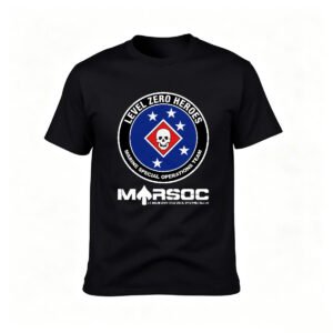 Level Zero Heroes MARSOC Men's T-Shirt Marine Special Operations Team Gift