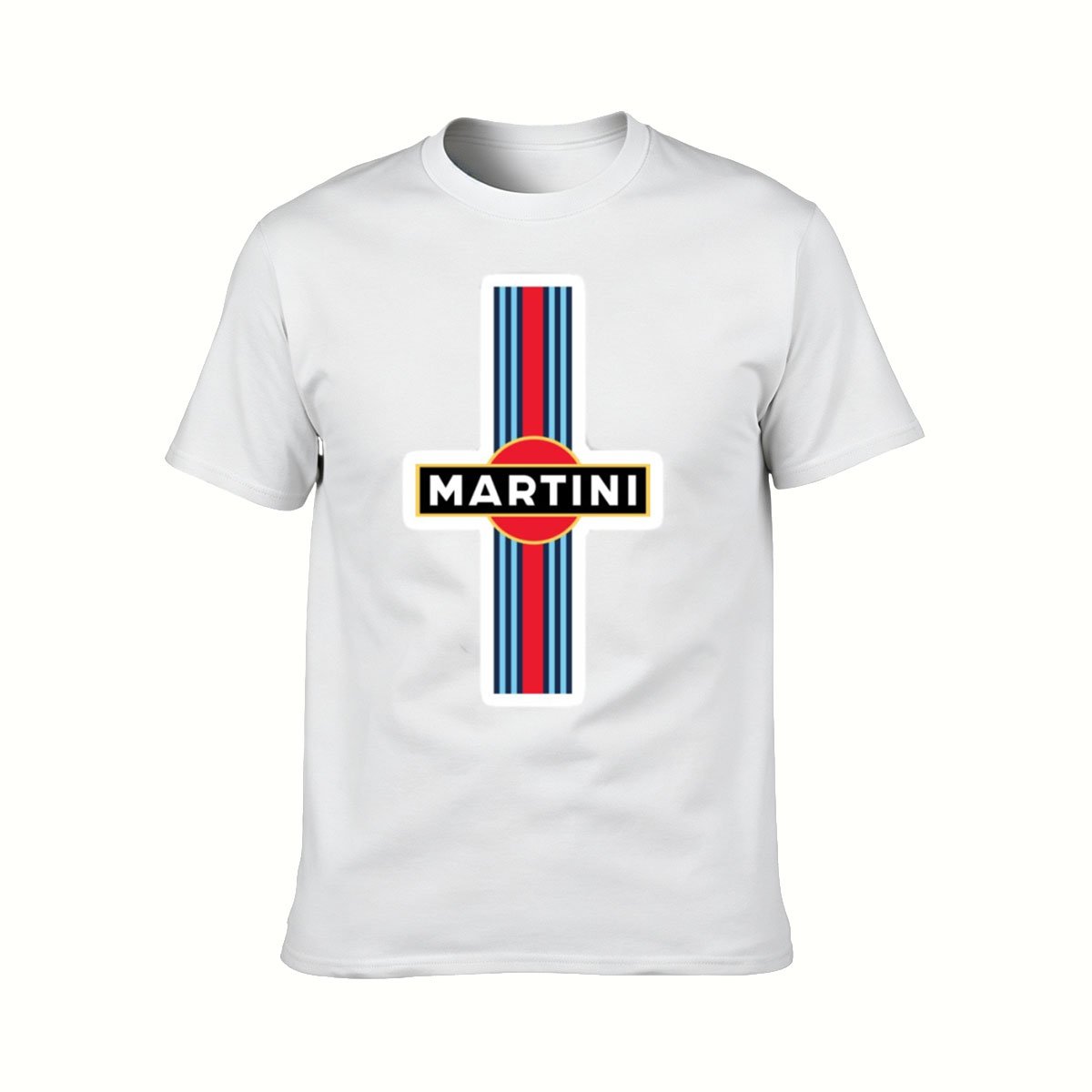Martini Logo Cross Men's T-Shirt Racing Gift Wear - Image 2