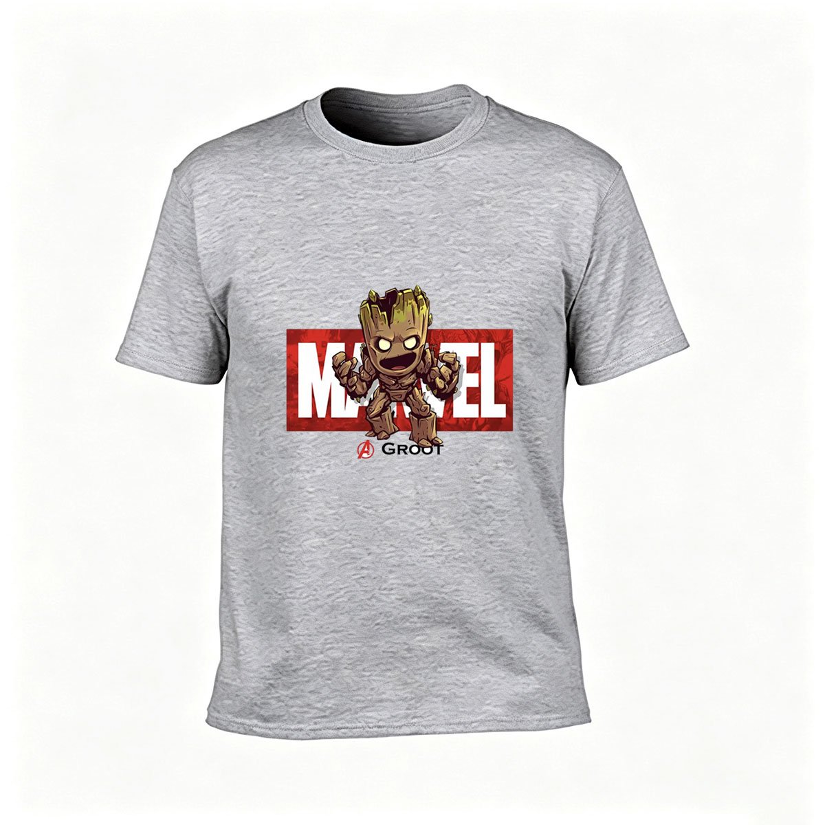 Marvel Groot Chibi Men's T-Shirt Gift for Fans - Image 3