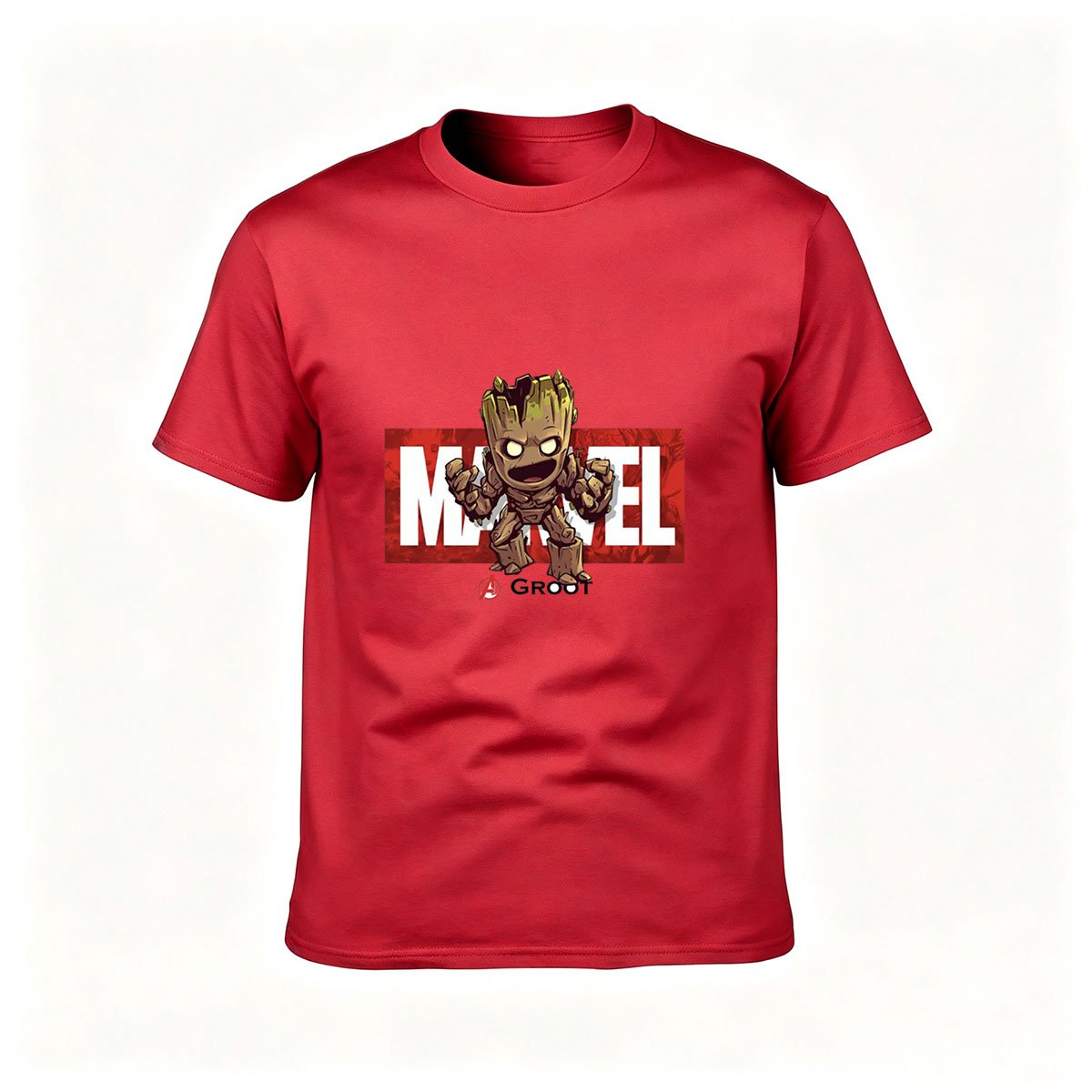 Marvel Groot Chibi Men's T-Shirt Gift for Fans - Image 5