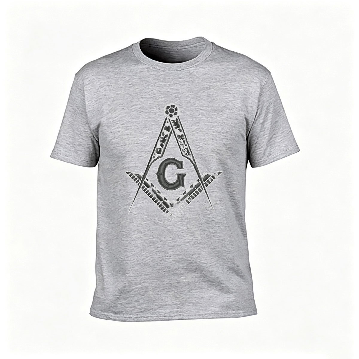 Masonic Symbol T-Shirt Men's Black Freemason Gift Tee - Image 3