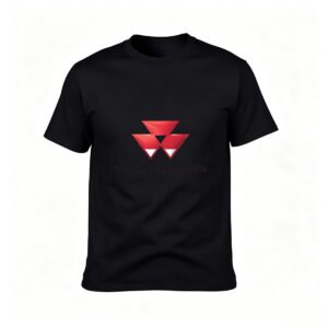 Red Triangle Logo Men's T-Shirt Casual Gift Wear