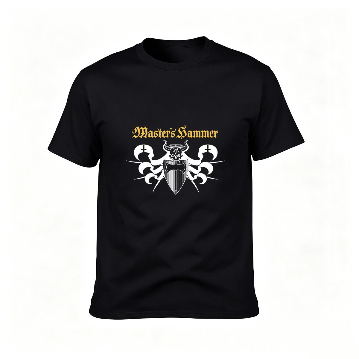 Masters Hammer Band Logo Men's T-Shirt Rock Music Gift