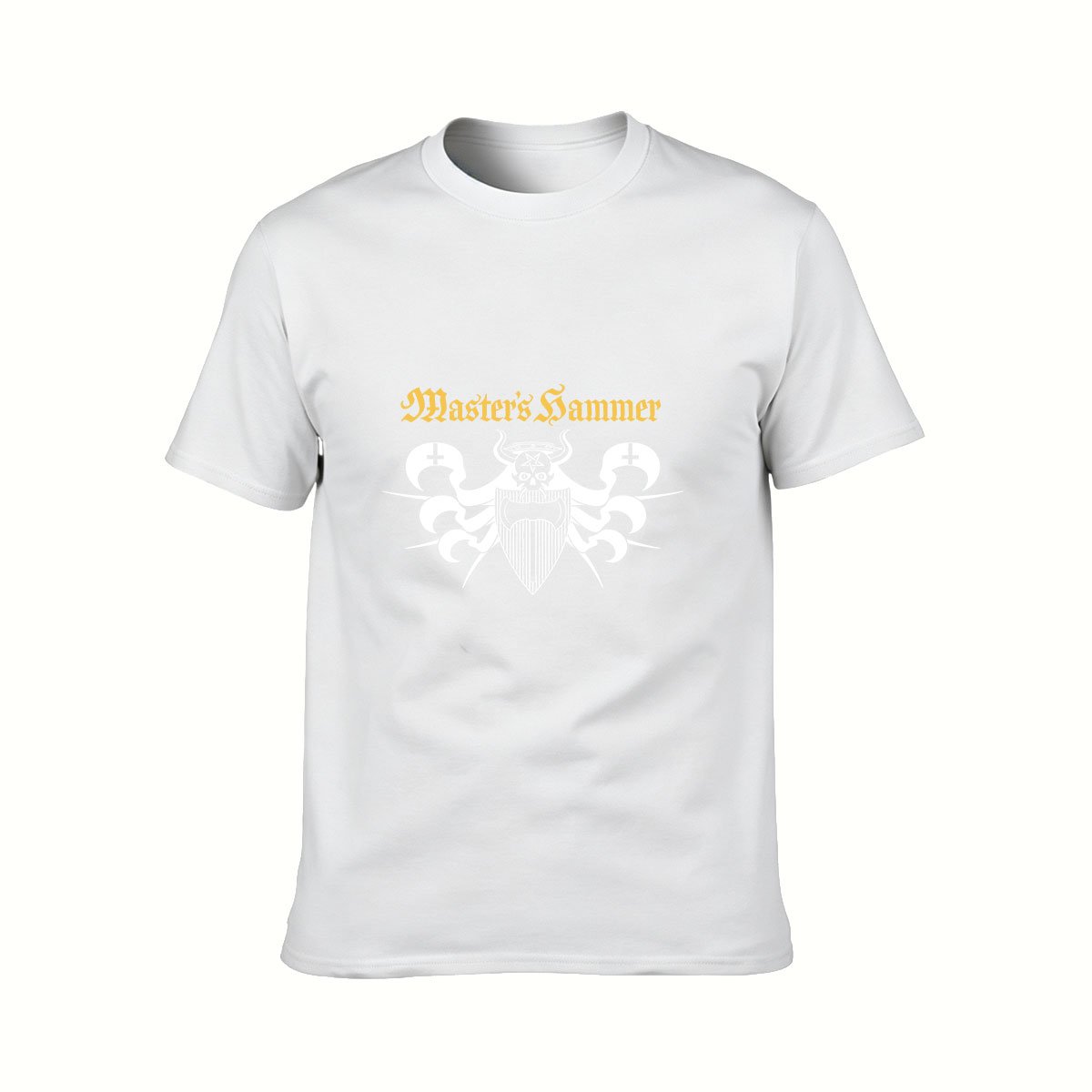 Masters Hammer Band Logo Men's T-Shirt Rock Music Gift - Image 2