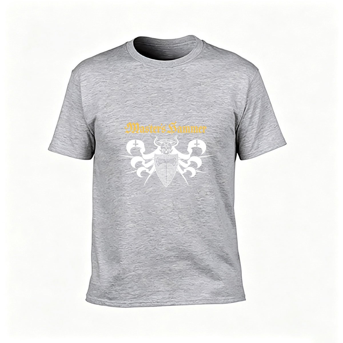 Masters Hammer Band Logo Men's T-Shirt Rock Music Gift - Image 3