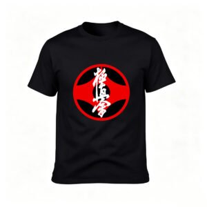 Martial Arts Kanji T-Shirt Men's Streetwear Gift Wear