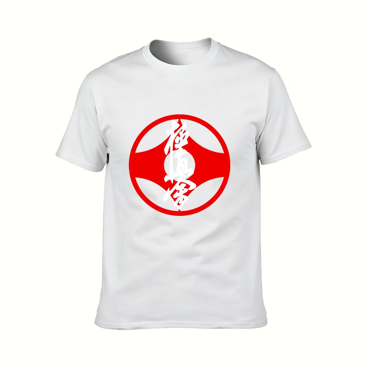 Martial Arts Kanji T-Shirt Men's Black Red Logo Gift Wear - Image 2