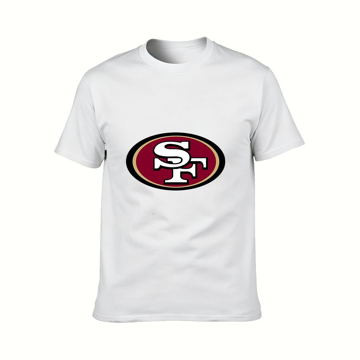 San Francisco 49ers Logo Men's T-Shirt NFL Football Gift - Image 2