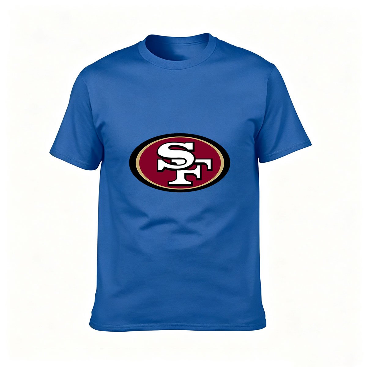 San Francisco 49ers Logo Men's T-Shirt NFL Football Gift - Image 4