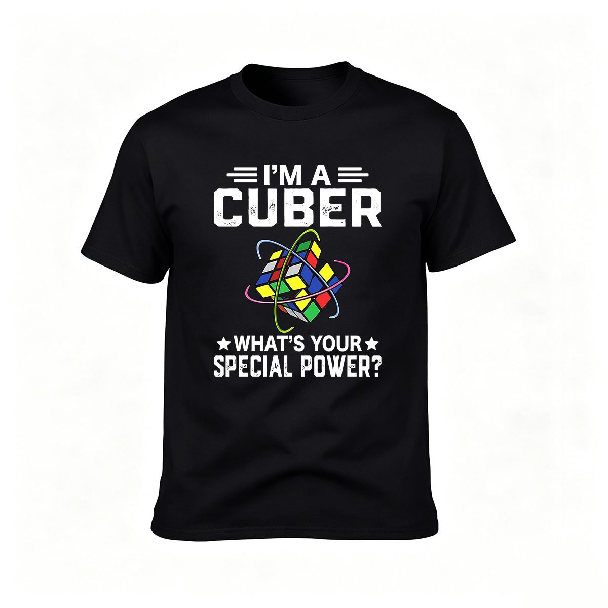 I'm a Cuber What's Your Special Power Men's T-Shirt Puzzle Gift