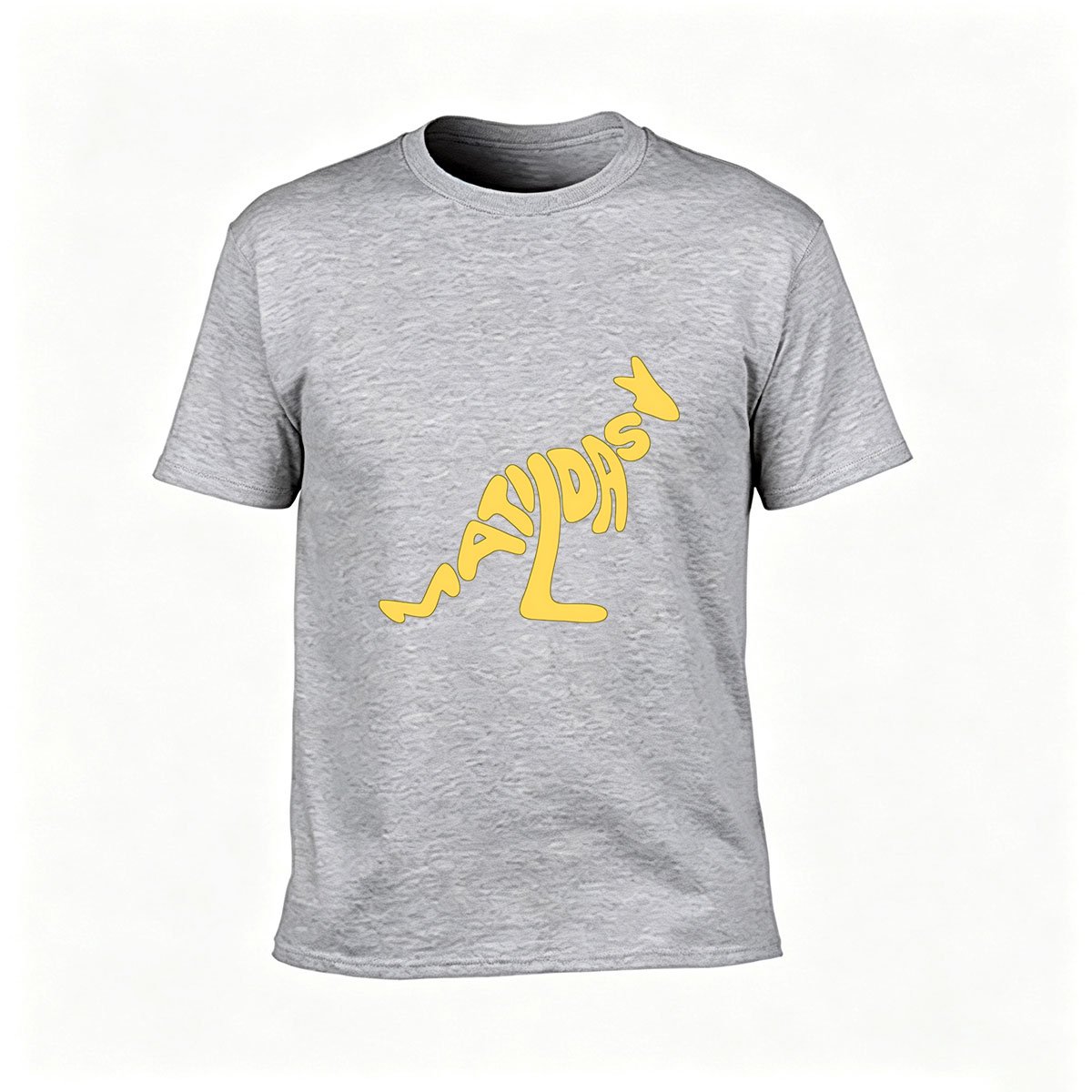 Kangaroo Print Men's T-Shirt Fun Animal Design Gift for Him - Image 3