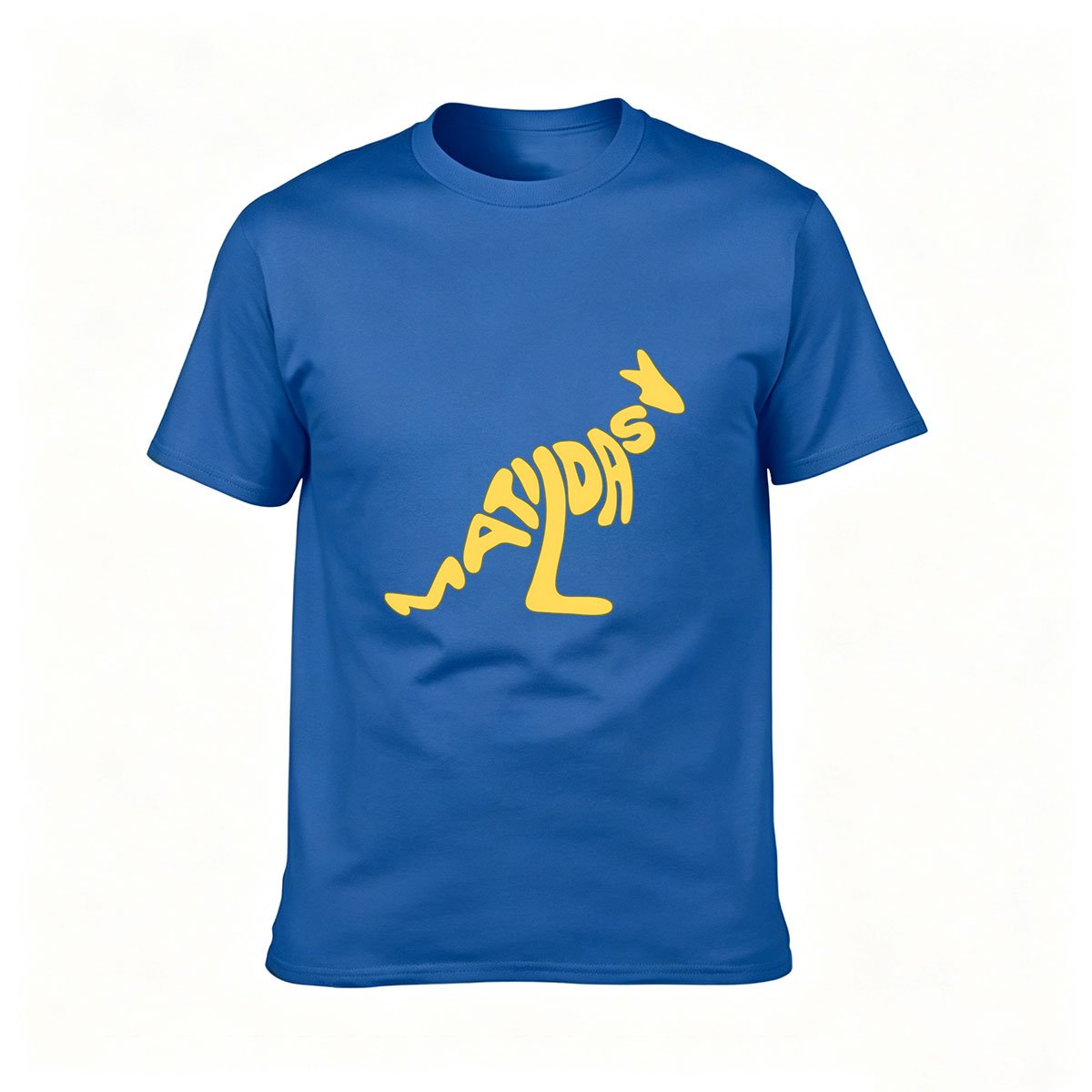 Kangaroo Print Men's T-Shirt Fun Animal Design Gift for Him - Image 4